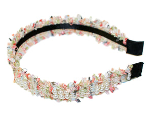 Coco Pearl Alice Band - Multi Pastel