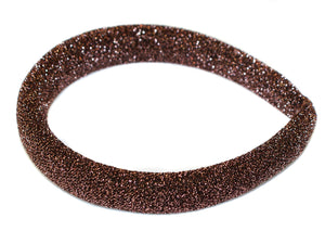Sparkle Padded Alice Band - Copper