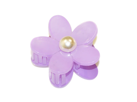 Pearl Daisy Claw - Lilac/Pearl