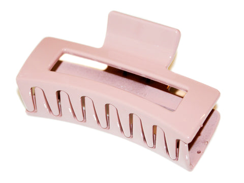 Rectangle Claw Large 11cm - Blush