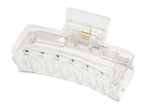 Rectangle Claw Large 11cm - Clear