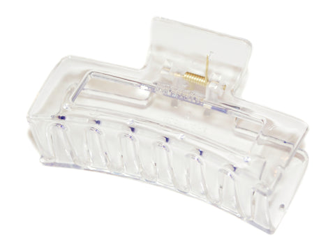 Rectangle Claw Large 11cm - Clear