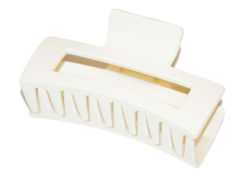 Rectangle Claw Large 11cm - Ivory