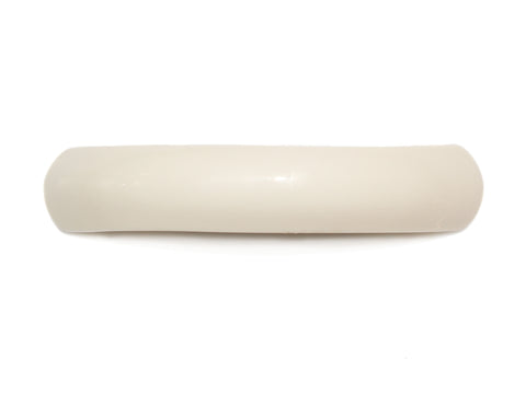 Acetate Curved Stadium Barrette - Ivory