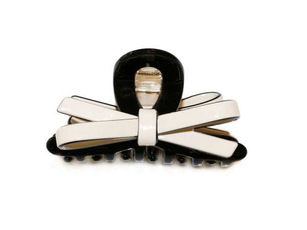 X Bow Acetate Medium Claw - Black/Ivory