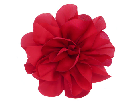 Flemington Flower Clip - Red