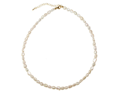 5mm Freshwater Pearl Necklace - Pearl