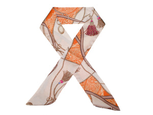 Prix De Diane Hair Scarf - Orange