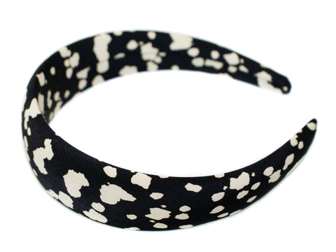 Pinto Satin Alice Band - Black