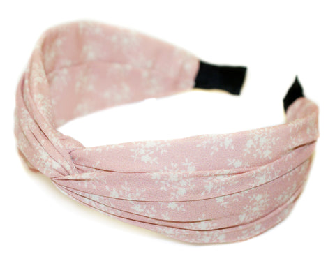 Alyssa Turban Alice Band - Soft Pink