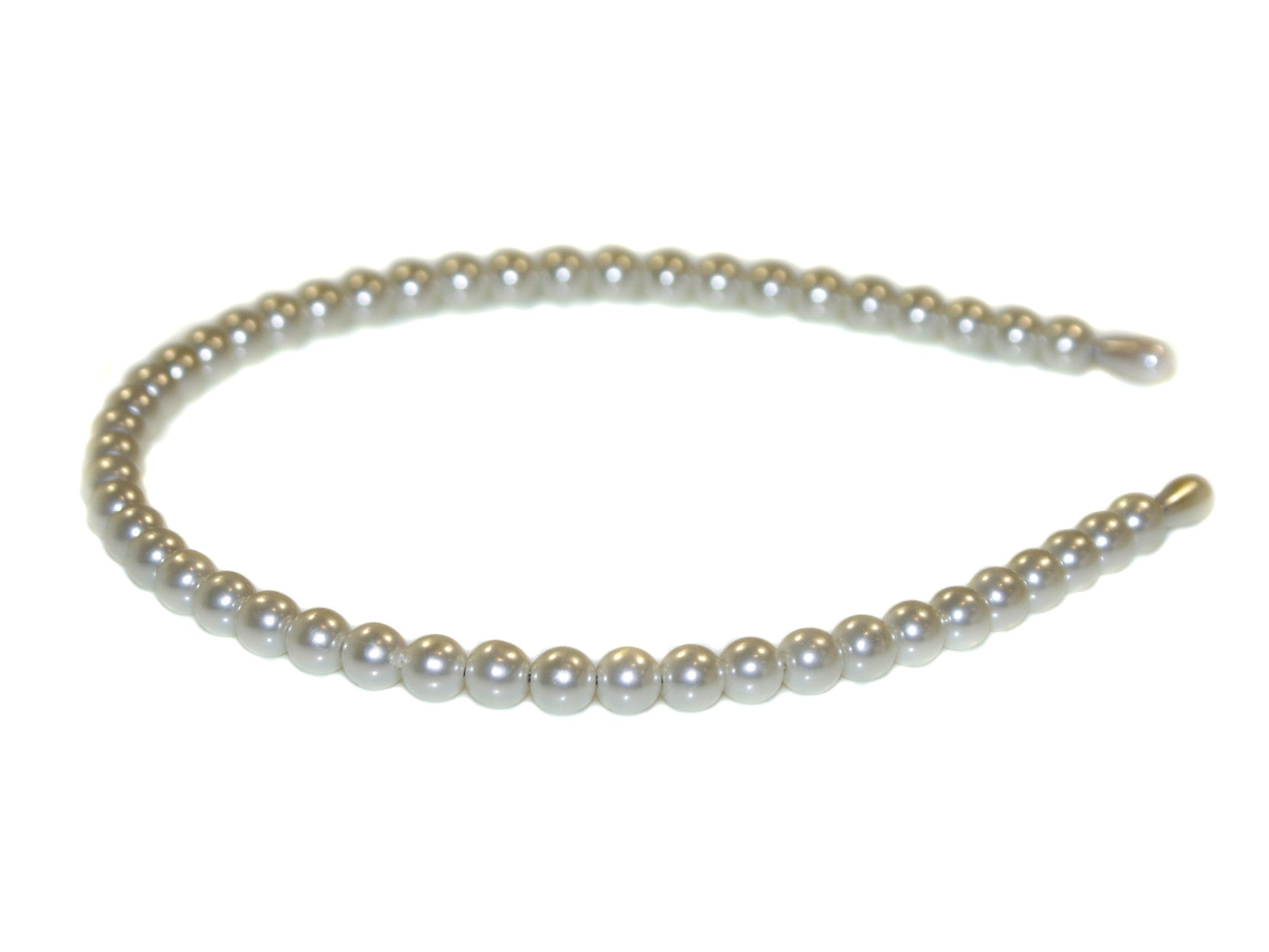 Pearl 8mm Alice Band - Pearl