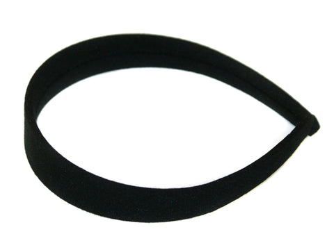 Linen 2.5cm Alice Band - Black