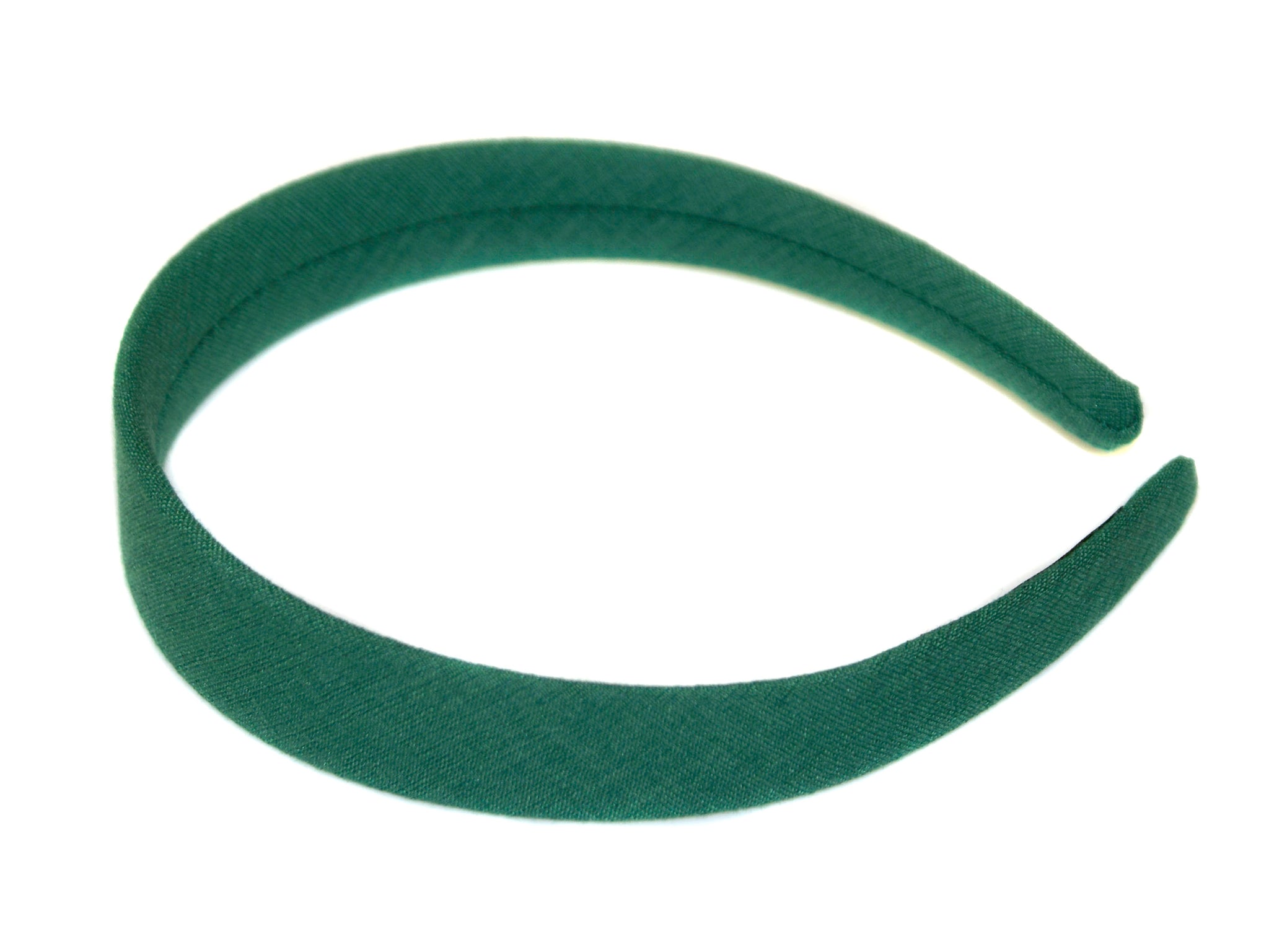 Linen 2.5cm Alice Band - Green