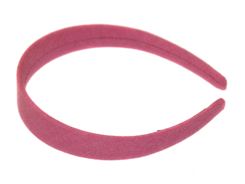 Linen 2.5cm Alice Band - Rose