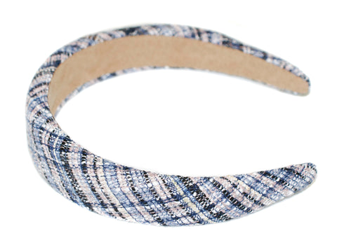 Coco Padded Alice Band - Blue