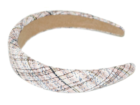 Coco Padded Alice Band - Pink