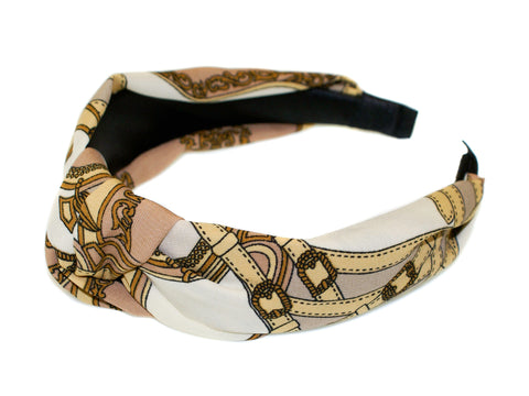 Harness Turban Alice Band - Beige