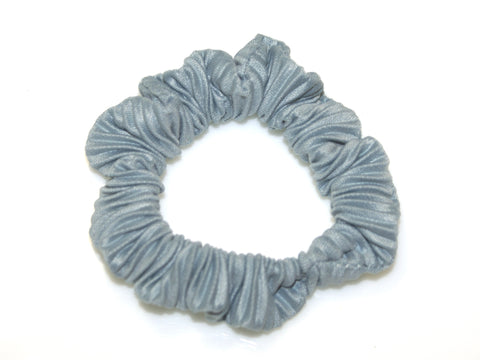 Ruched Small Scrunchie - Blue