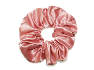 Satin Large Scrunchie - Blush