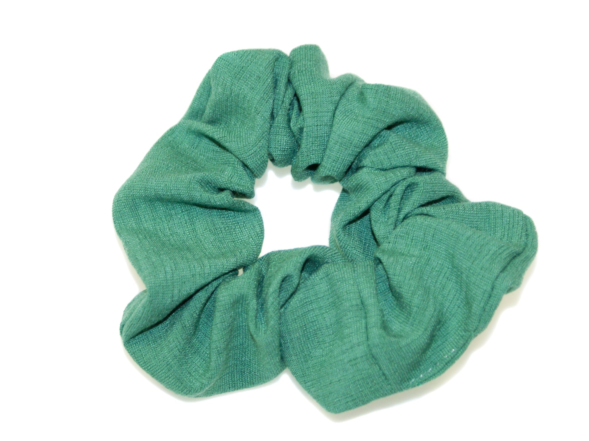 Linen Scrunchie - Green