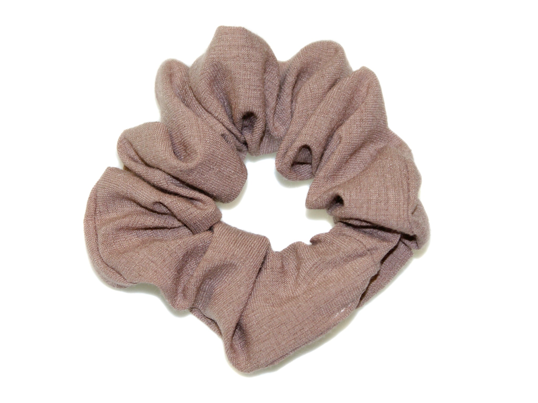 Linen Scrunchie - Sepia