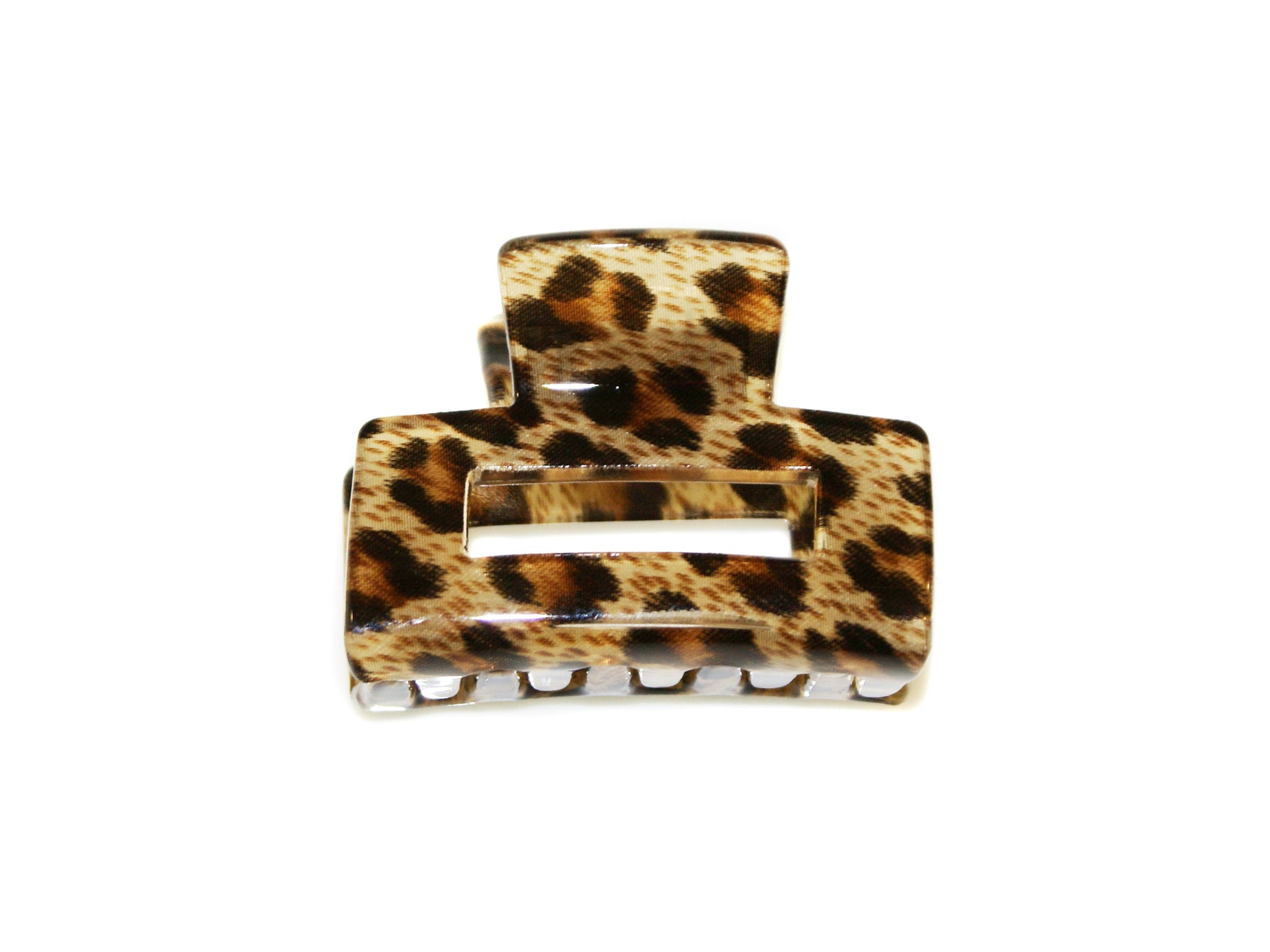 Rectangle Small Claw - Leopard