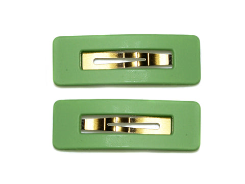 Plasmoda Rectangle Snaps - Matte Pistachio